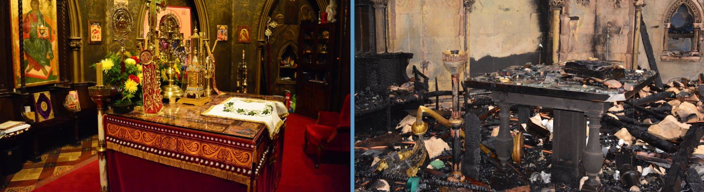 Фото галерија: Црква Светог Саве пре и након пожара