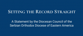 DIOCESAN COUNCIL PRESS RELEASE – Setting The Record Straight