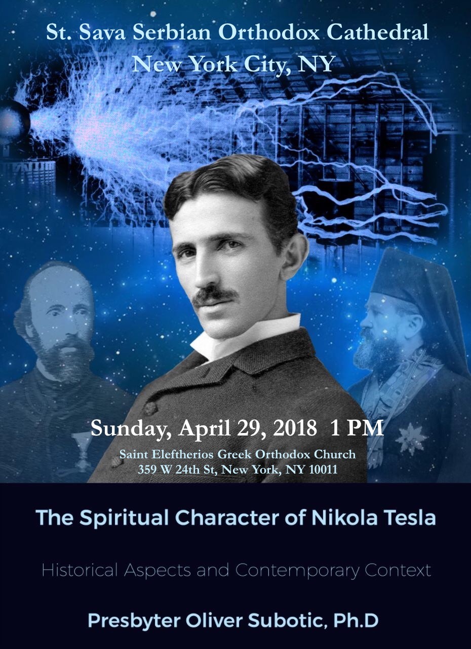 The Spiritual Character of Nikola Tesla – April 29, 2018