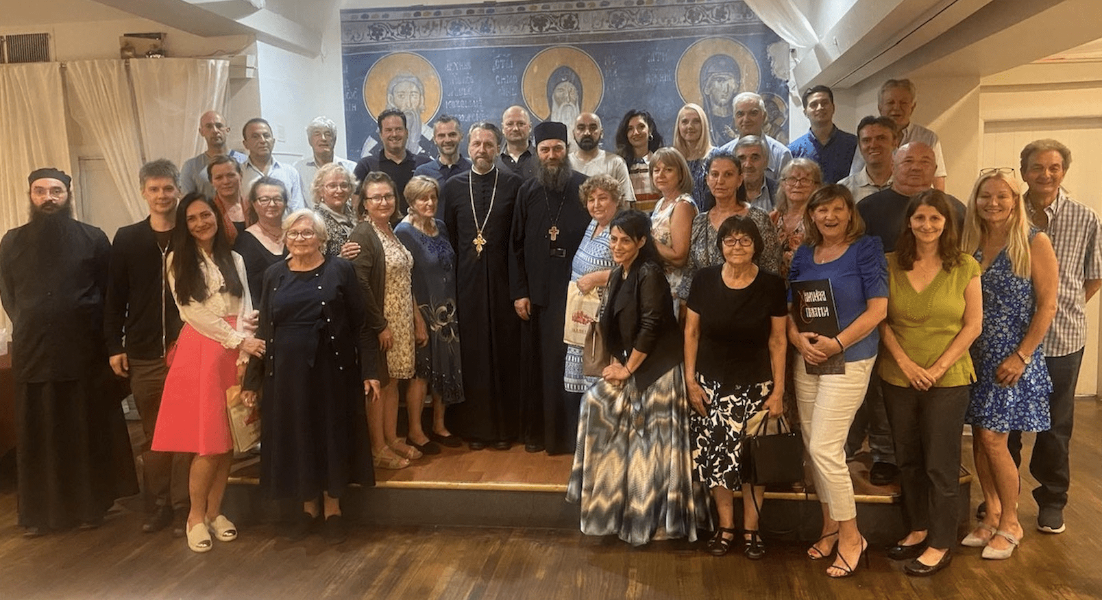 VISIT OF THE ABBOT OF THE HILANDAR MONASTERY TO THE NEW YORK PARISH