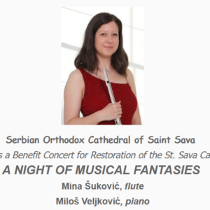 Benefit Concert for Restoration of the St. Sava Cathedral -  A NIGHT OF МUSICAL FANTASIES