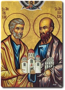 THE HOLY GLORIOUS APOSTLES PETER AND PAUL – TUESDAY, July 12th, 2022
